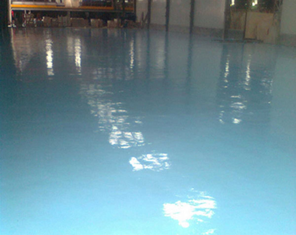 Epoxy floor paint