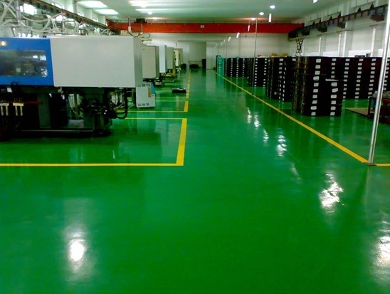 Epoxy wear-resistant floor