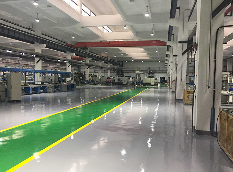 Polyurethane floor engineering case