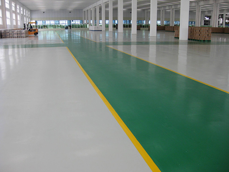 Color sand floor project case